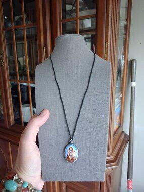 Unusual Hindu necklace